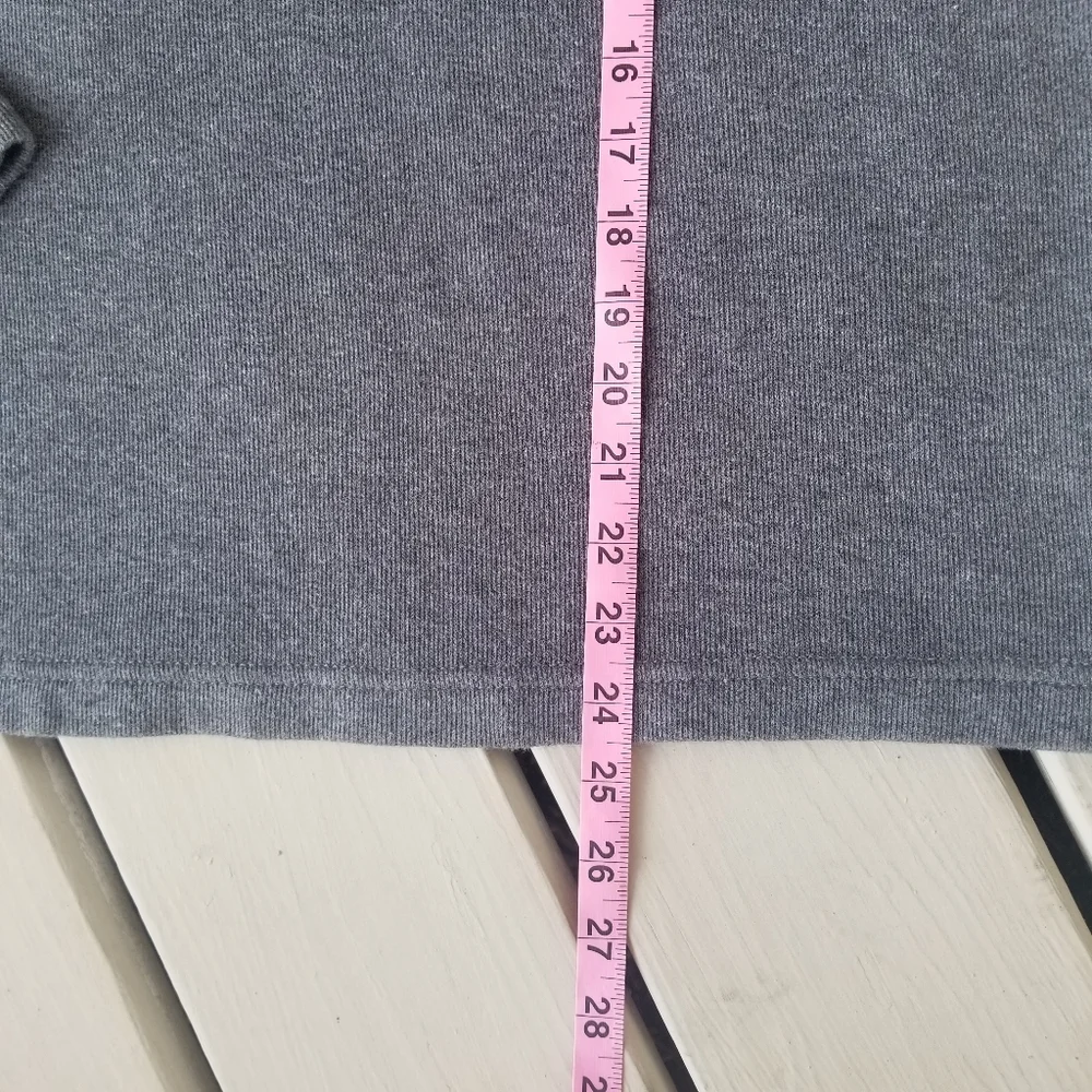 S Old Navy Gray 1/4 zip sweater